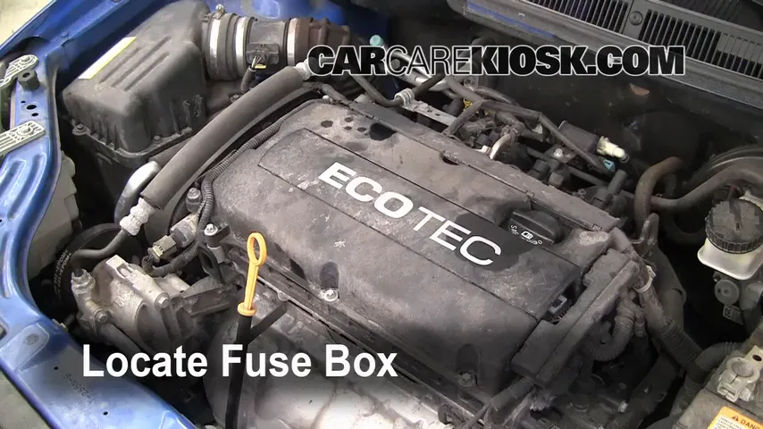 2009 Chevrolet Aveo LS 1.6L 4 Cyl. Fusible (moteur) Contrôle